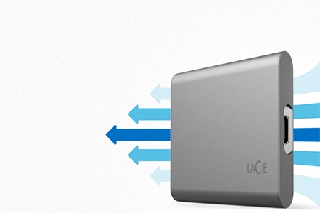 LaCie Portable SSD. Stile e prestazioni. Prestazioni di lunga durata.