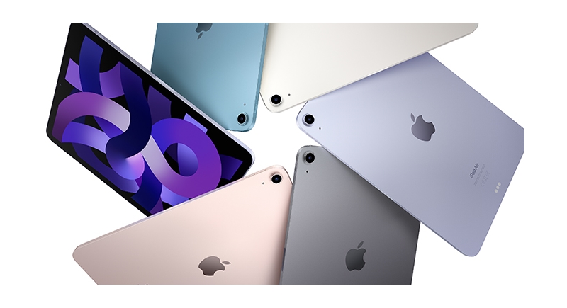 iPad Air 5 makes a new space for beauty. 