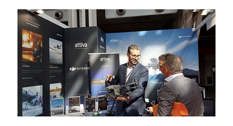 Attiva SpA flies at Dronitaly with DJI Enterprise