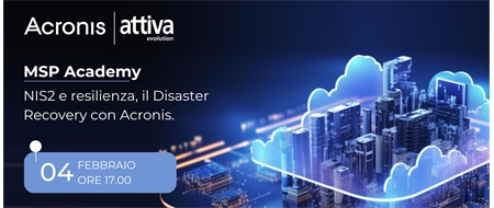 NIS2 e resilienza, il Disaster Recovery con Acronis