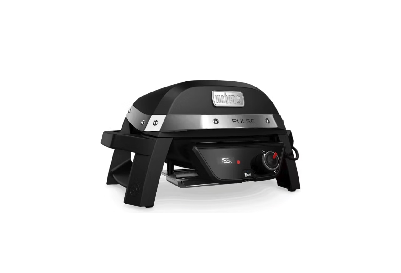 WEBER PULSE 1000 BLACK - BARBECUE ELETTRICO NERO-3