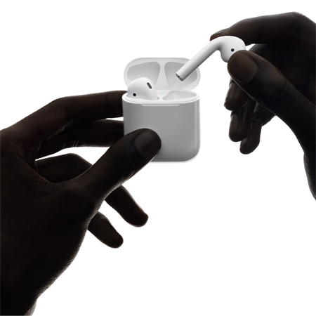 Apple AirPods. Wireless. Effortless. Magical.