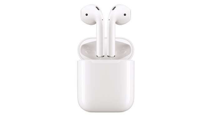 Apple AirPods. Wireless. Effortless. Magical.