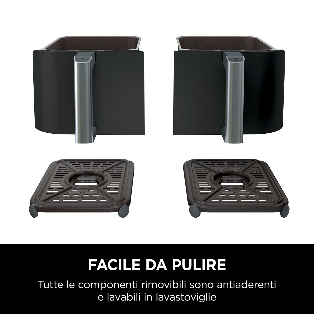 FRIGGITRICE AD ARIA NINJA DUAL ZONE DA 7,6 L AF300EU-17