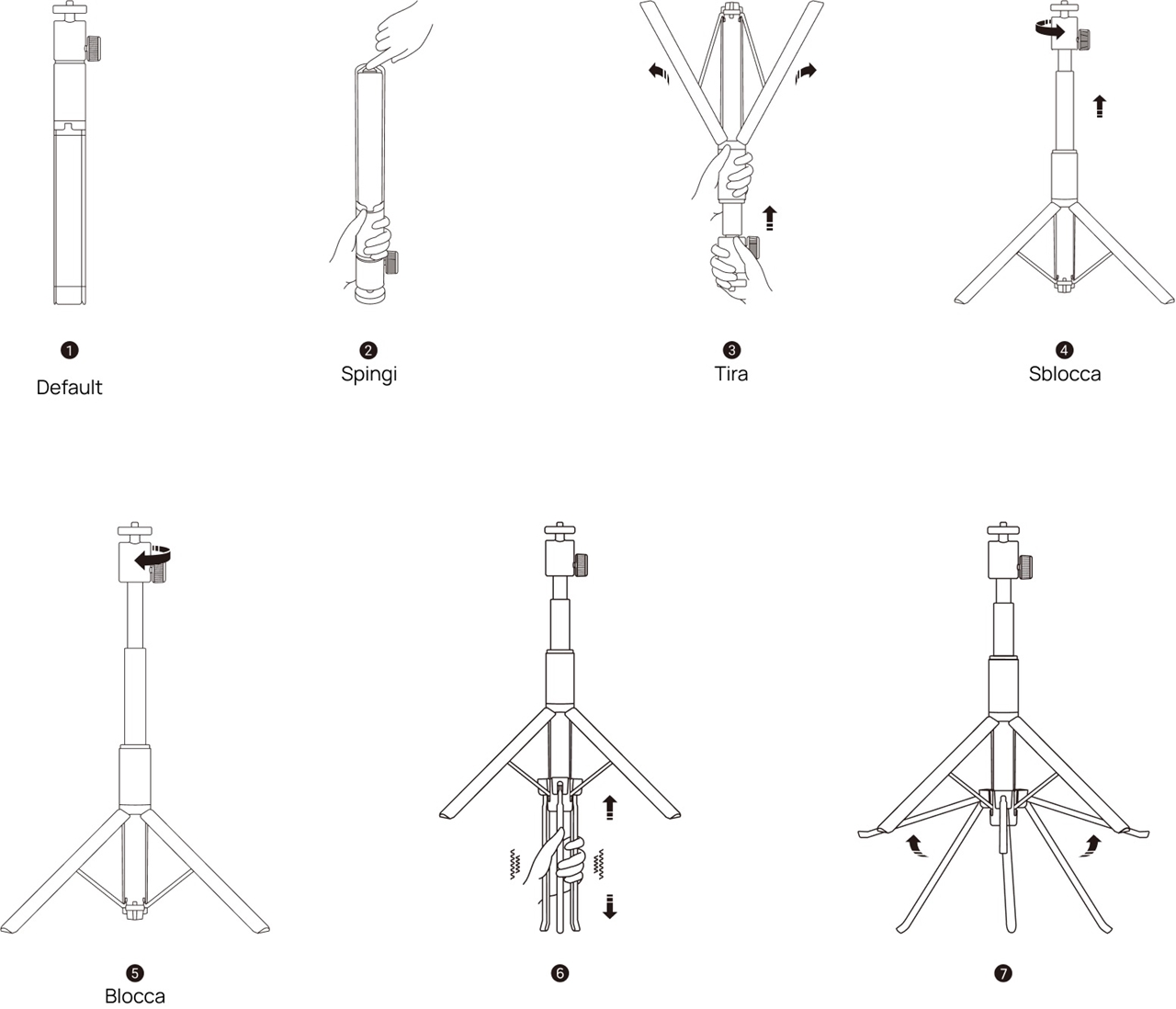 PORTABLE STAND - TREPPIEDE PORTATILE PER PROIETTORI-1