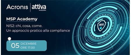 MSP Academy - NIS2: chi, cosa, come. Un approccio pratico alla compliance.