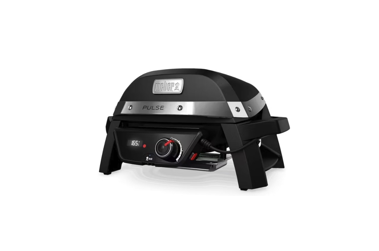 WEBER PULSE 1000 BLACK - BARBECUE ELETTRICO NERO-2