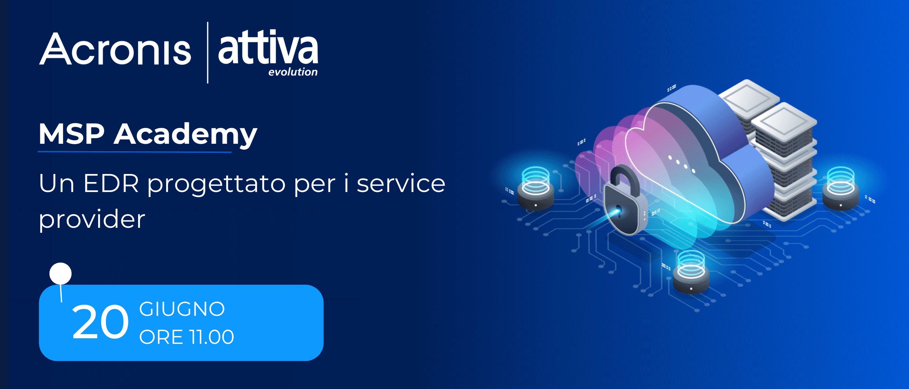 Un EDR progettato per i service provider