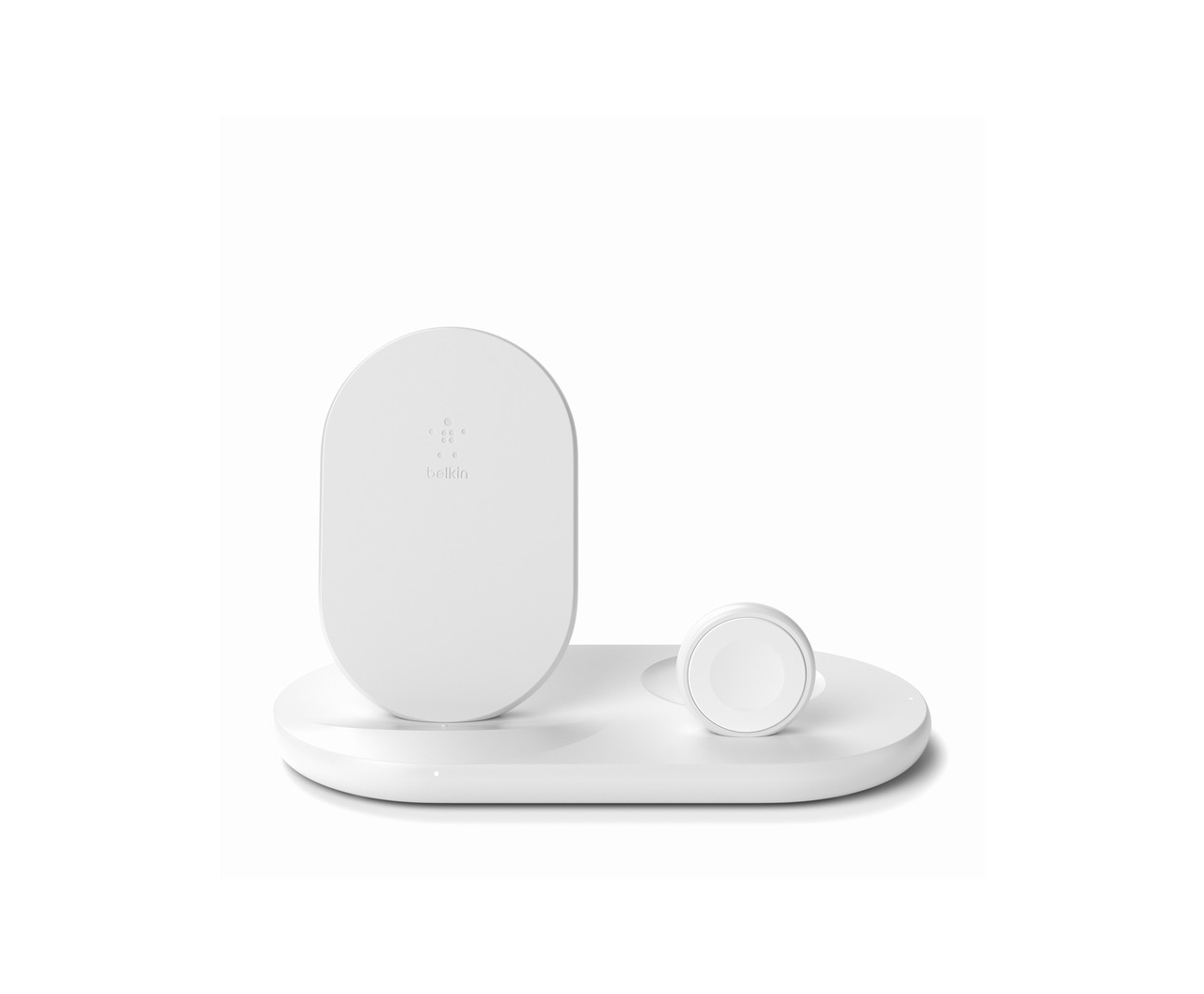 SUPPORTO WIRELESS 3 IN 1 - STAND + WATCH + AIRPODS - BIANCO-0