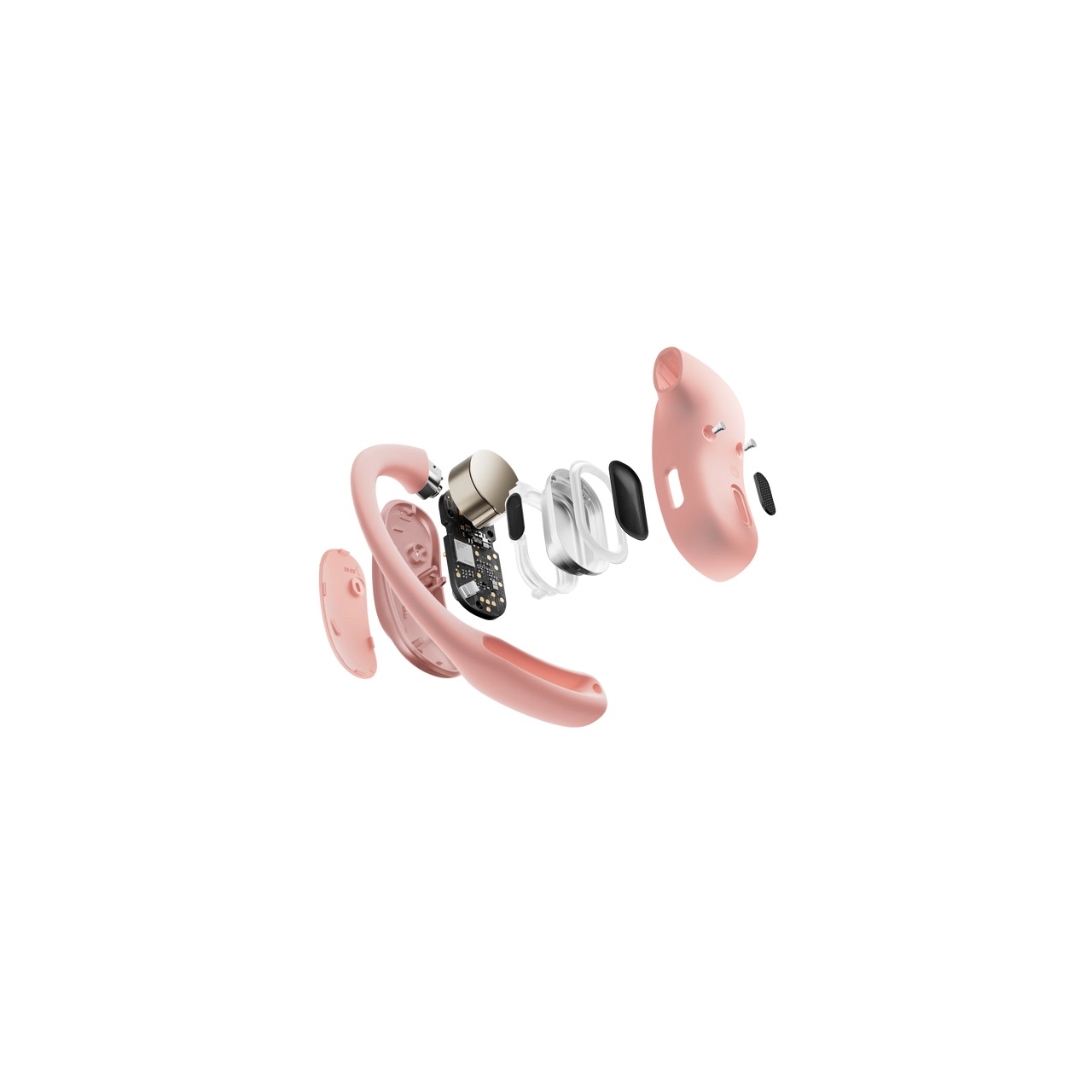 OPENFIT AIR - AURICOLARI TRUE WIRELESS AD ORECCHIO LIBERO - ROSA-1