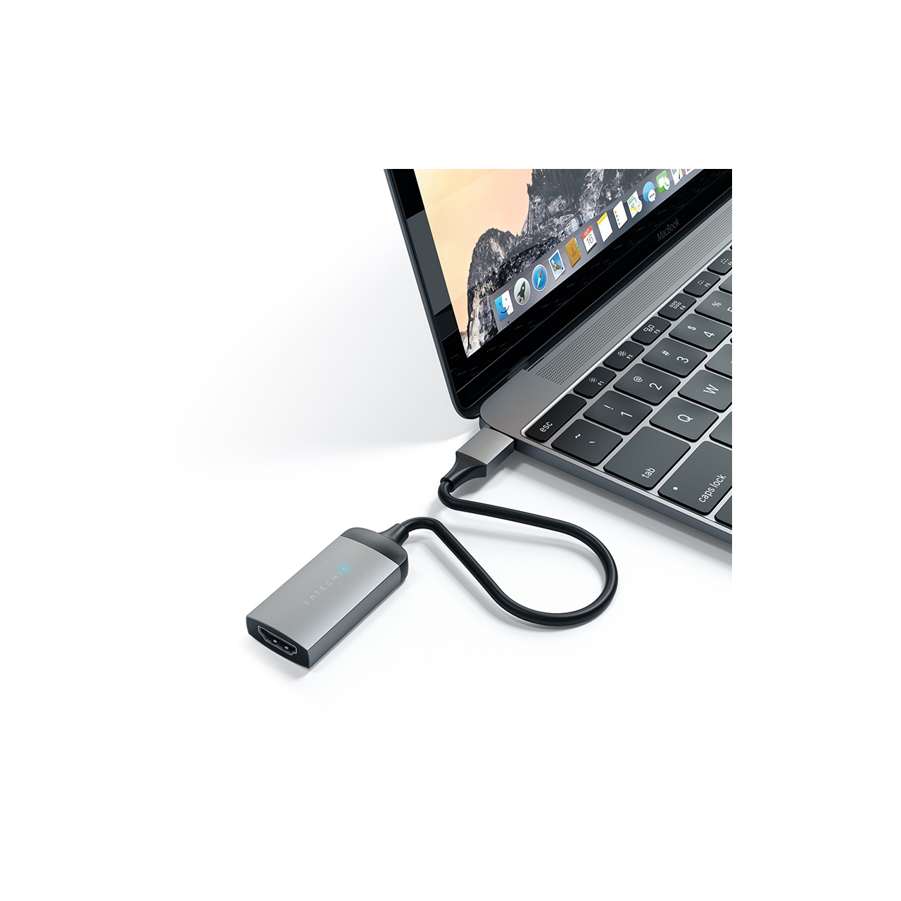 ADATTATORE USB-C A HDMI 4K SPACE GRAY-1