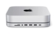 SUPPORTO CON HUB IN ALLUMINIO PER MAC MINI - SILVER-2