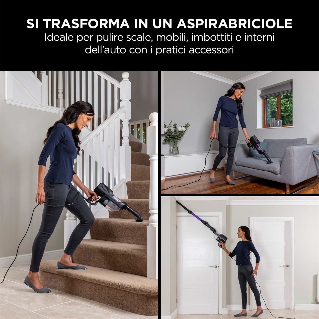 ASPIRAPOLVERE CON FILO SHARK HZ500EU-17