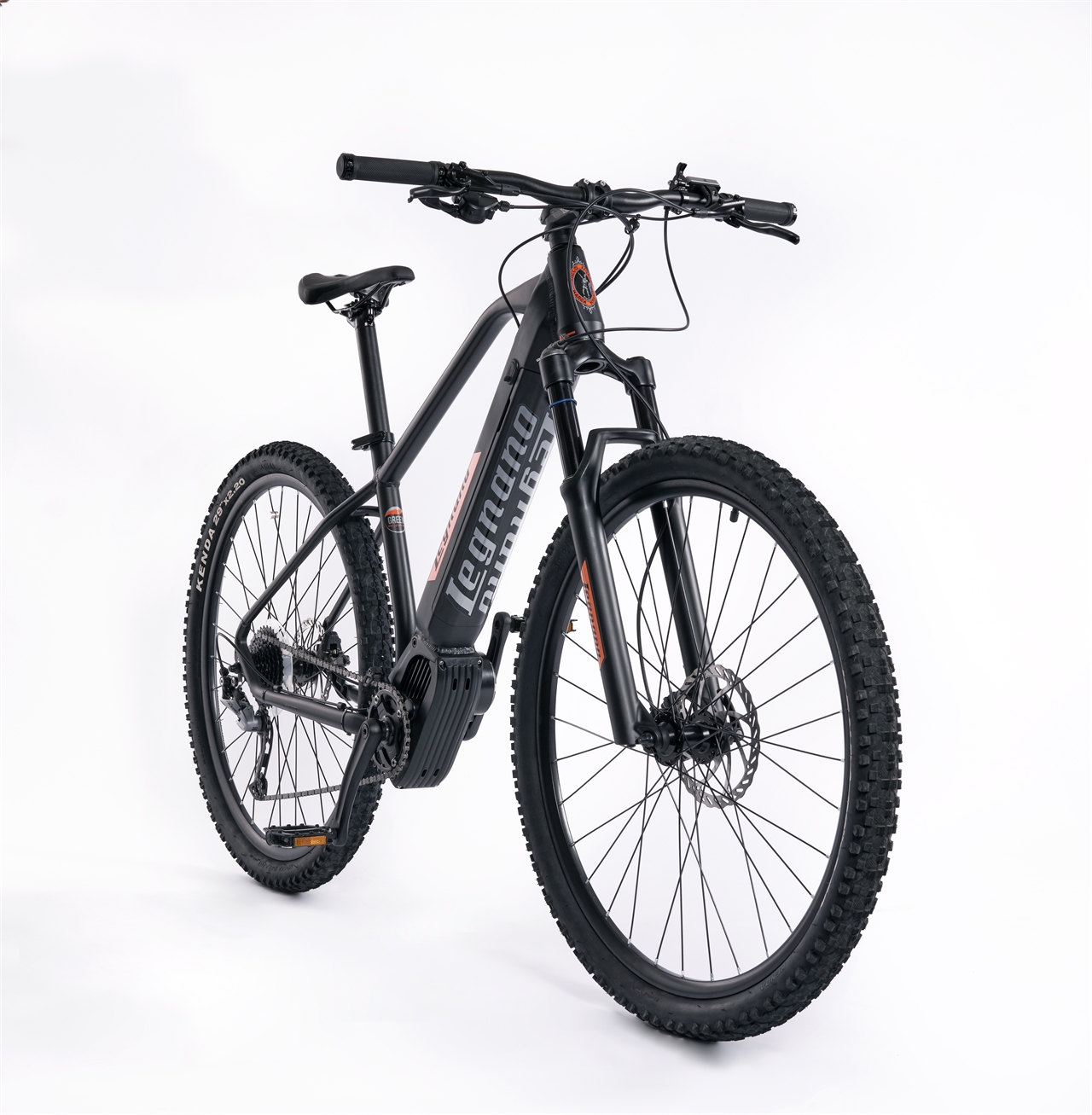 E-BIKE MTB FUOCO MAMBA TAGLIA 45 - NERO-1