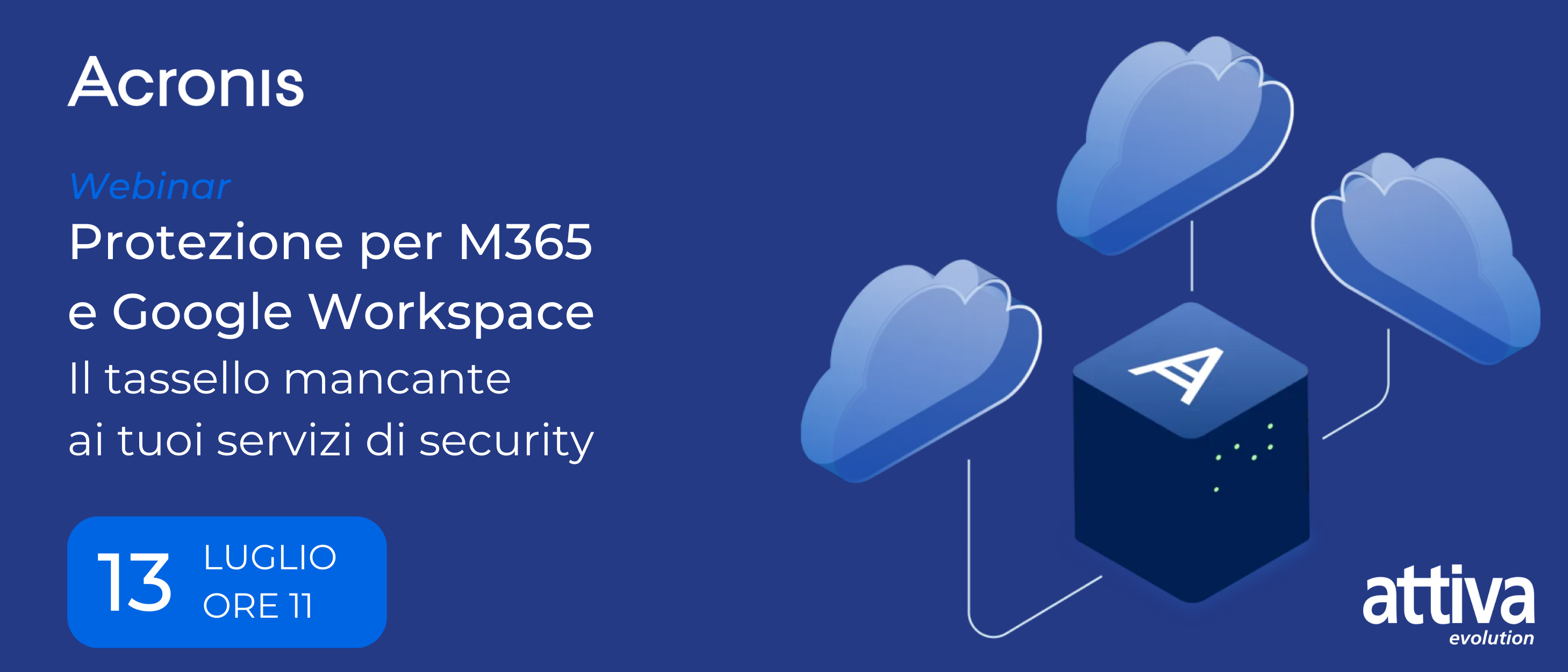 Protezione per M365 e Google Workspace: il tassello mancante ai tuoi servizi di data security 
