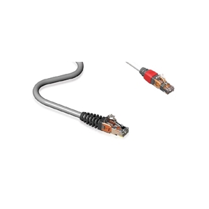 10GPLUS 3M STRANDED 4 PAIR RJ45 BLADE PATCH CORD GREY LS/OH IEC 332.1