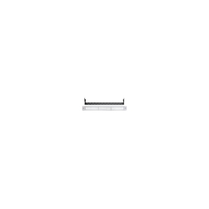 PATCH PANEL KU 24X UNSHIELDED BLACK 19" 1U