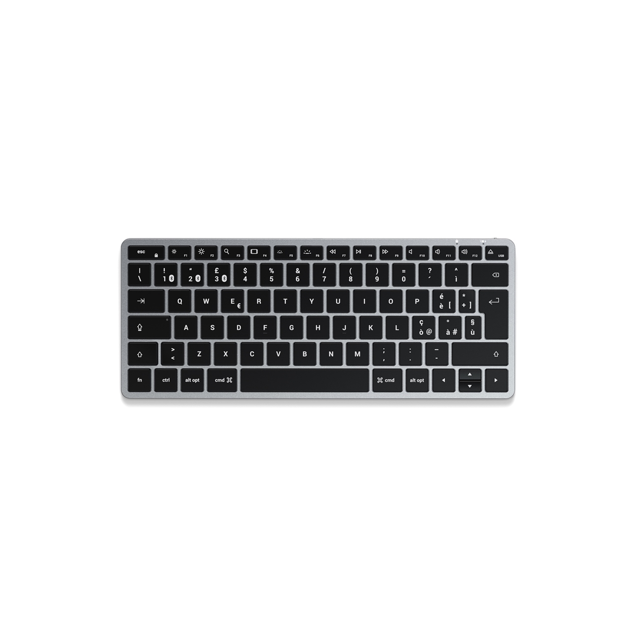 TASTIERA BLUETOOTH SLIM X1 - SPACE GRAY - ITA-0