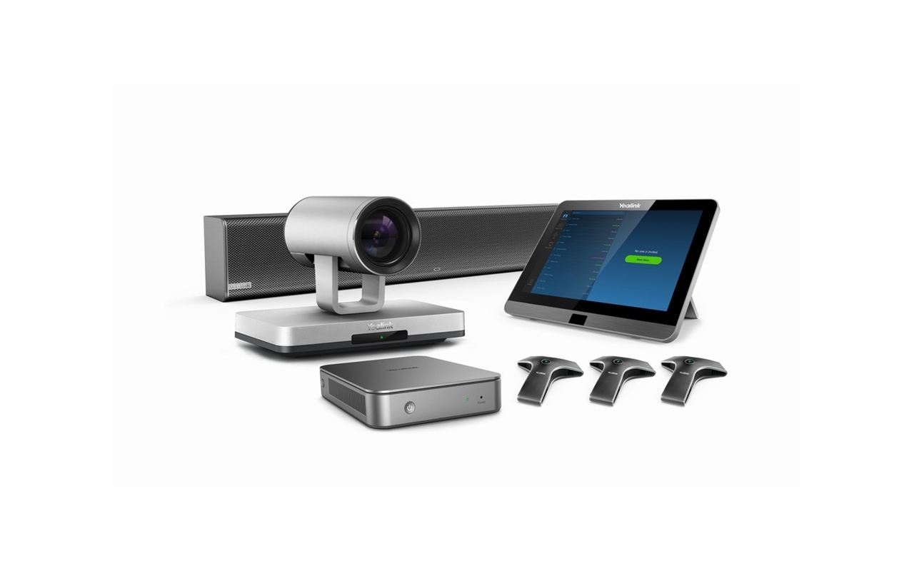 YEALINK NATIVE ZOOM ROOMS SYSTEM FOR EXTRA LARGE ROOMS ZVC840