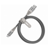 CAVO PREMIUM USB-A A USB-C 1M - ARGENTO