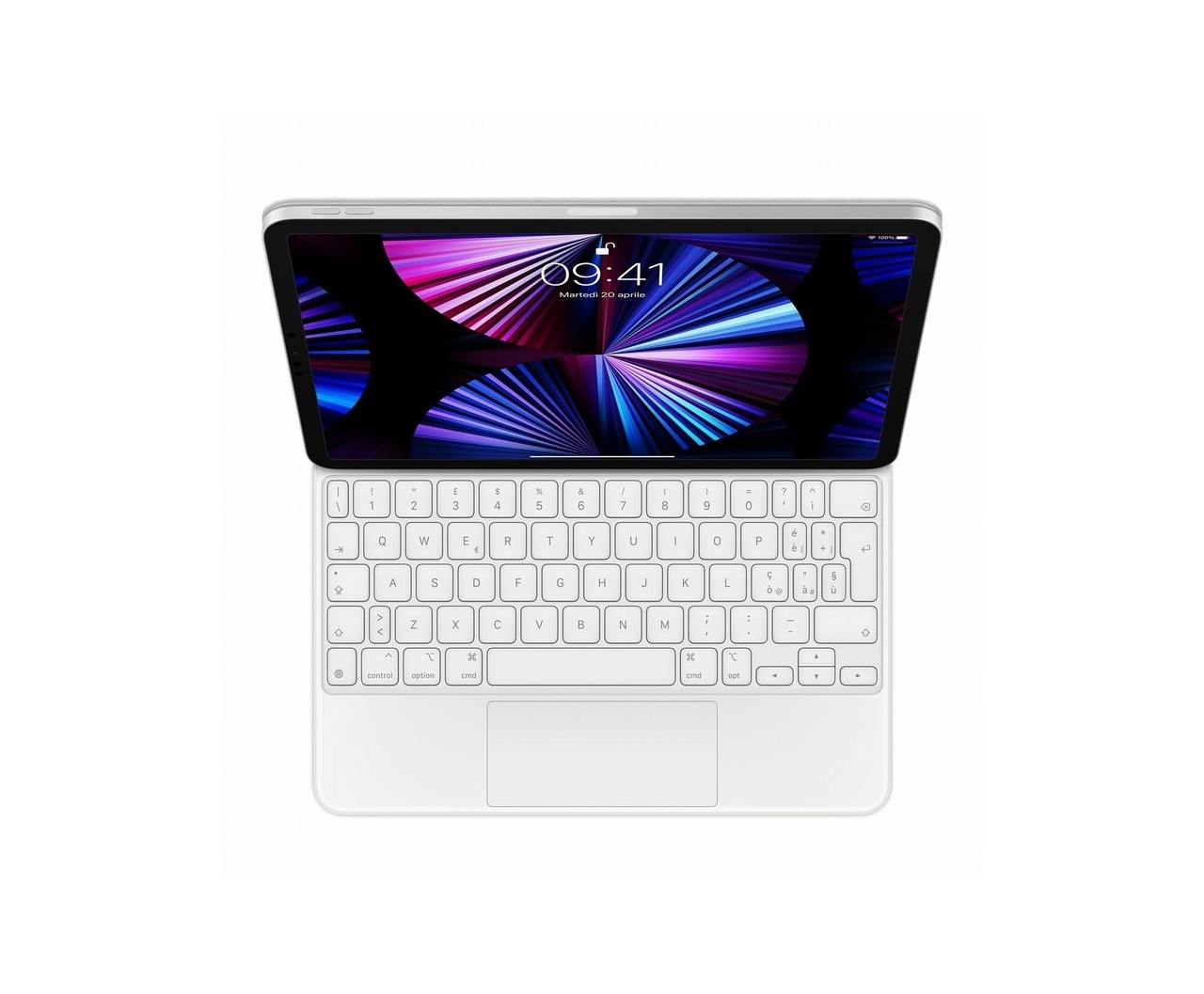 MAGIC KEYBOARD PER IPAD PRO 11" E IPAD AIR 4 - ITALIANO - BIANCO-0