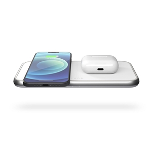 DUAL FAST WIRELESS CHARGER 30W - WHITE