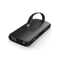USB-C ON-THE-GO MULTIPORT ADAPTER BLACK