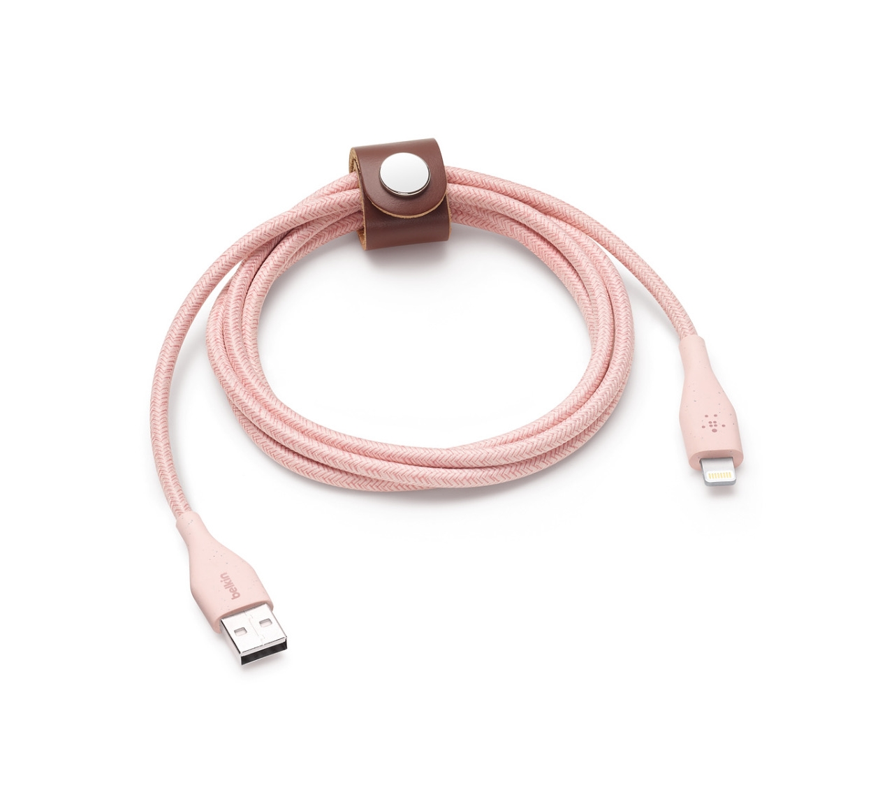 CAVO IN PVC LIGHTNING USB-A STRAP 4 1,2MT - ROSA-0