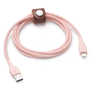CAVO IN PVC LIGHTNING USB-A STRAP 4 1,2MT - ROSA