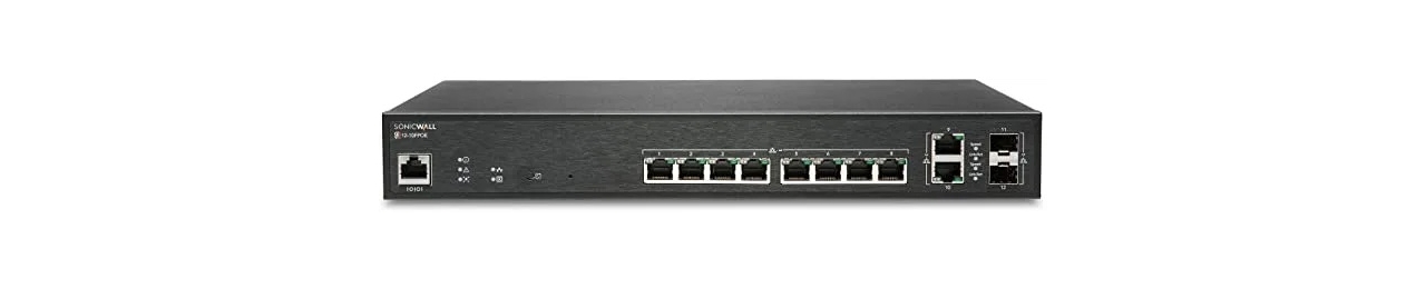 SONICWALL SWITCH SWS12-10FPOE WITH WIRELESS NETWORK MANAGEMENT AND
SUPPORT 3YR-0