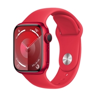 WATCH SERIE 9 GPS 45MM (PRODUCT)RED - CINTURINO SPORT (PRODUCT)RED S/M