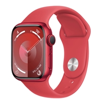 WATCH SERIE 9 GPS 41MM (PRODUCT)RED - CINTURINO SPORT (PRODUCT)RED S/M