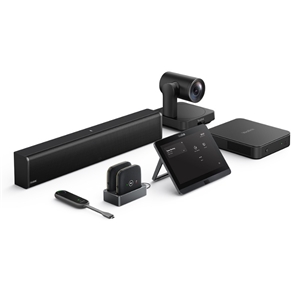 NATIVE MICROSOFT TEAMS ROOMS SYSTEM FOR MEDIUM ROOMS UVC84-MCOREPRO-VCR20 WIRELESS MICS-CPW65-INCL. 2Y HW WARRANTY